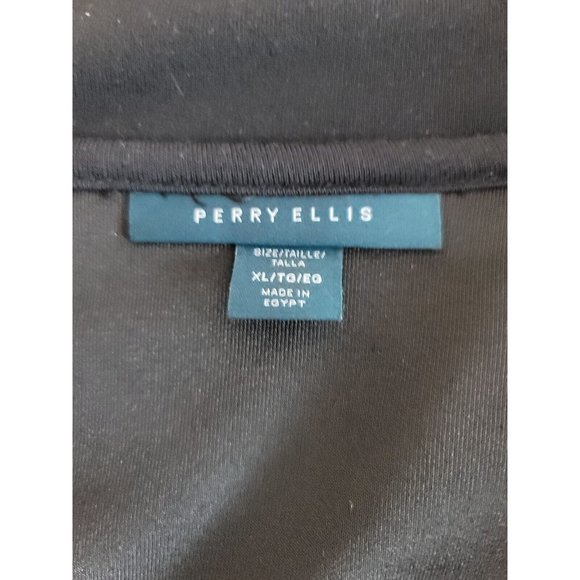 Perry Ellis Men's XL Tall Black Full Zip Pockets Light weight Jacket - Picture 3 of 5